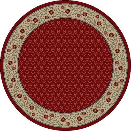 Concord Global 7 ft. 10 in. x 9 ft. 10 in. Jewel Harmony - Red 40207